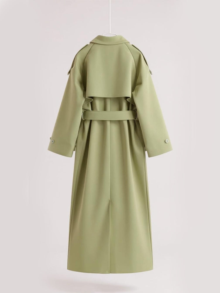 Urban Solid - ilgas dvipusis vilnonis paltas