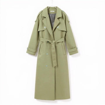 Urban Solid - ilgas dvipusis vilnonis paltas