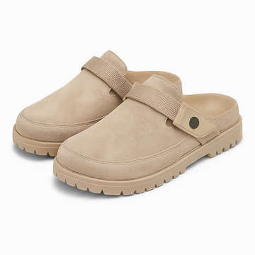 Novelon - zomšiniai moteriški mulo bateliai