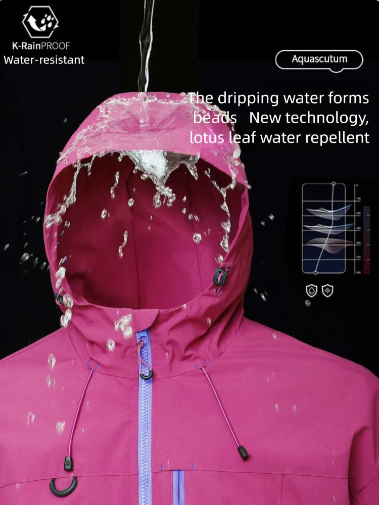 New Waterproof Jacket Men Outdoor Fishing Cycling Hiking Jackets Women Motocross Mountain Bike Coat Unisex Outerwear Daily Wear